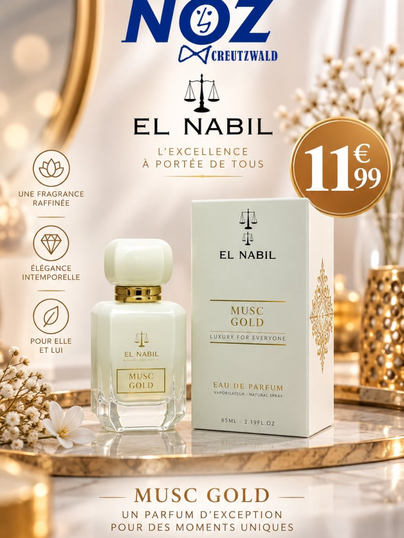 Eau de Parfum EL NABIL MUSC GOLD