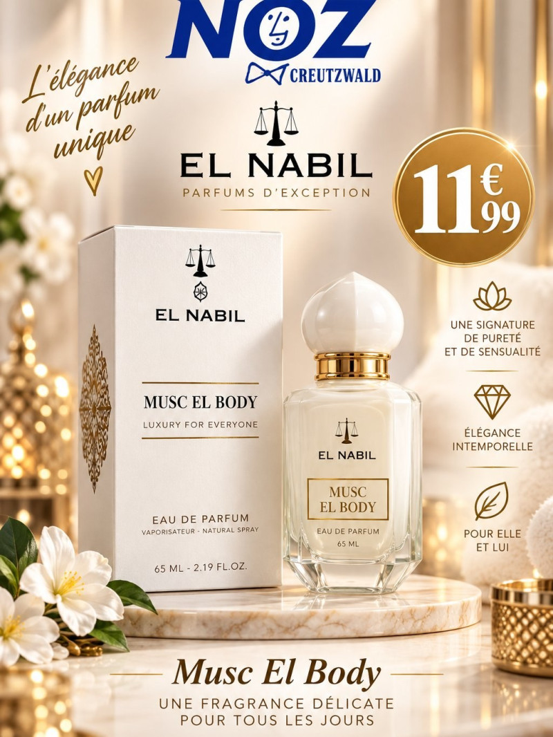 Eau de Parfum EL NABIL MUSC EL BODY