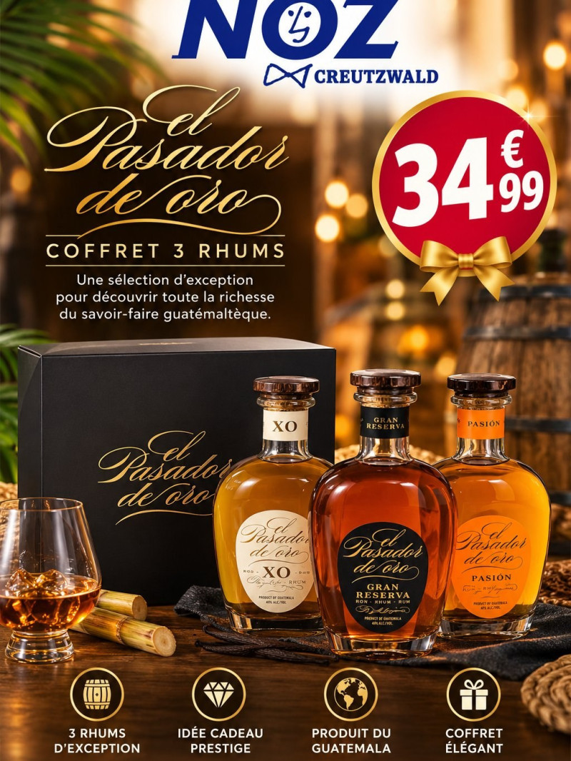 Coffret 3 rhums