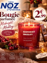Bougie  midnignt medley cranberry corn muffin honey