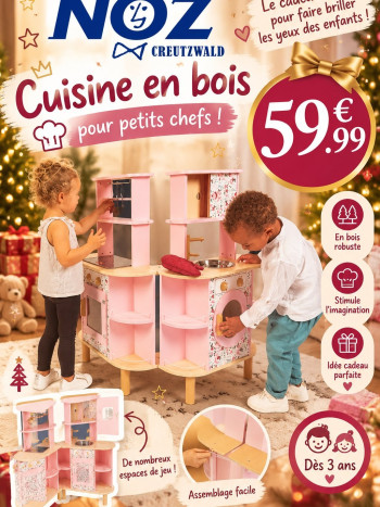 Cuisine enfant en bois Janod