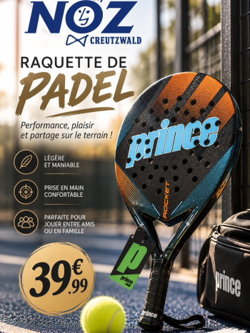 Raquette de padel  Prince